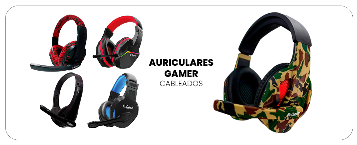 AURICULARES GAMER CABLE