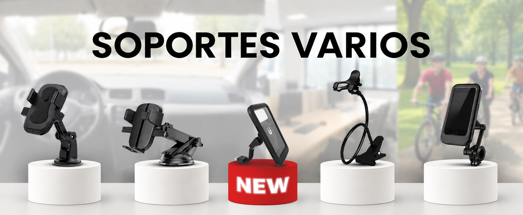soportes varios banner